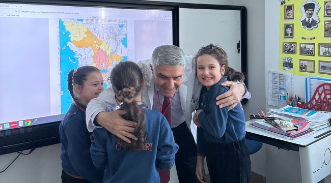 Özel Rekor Okulları Anneleri ve Çocuklarından Anlamlı Jest