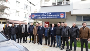 Şanlıtürk'ten Şoför Esnafına Tam Destek: "Her Zaman Yanınızdayız"