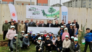 "Türkiye'nin Gücü Orman" Etkinliği Kapsamında Fidan Dikimi Yapıldı 