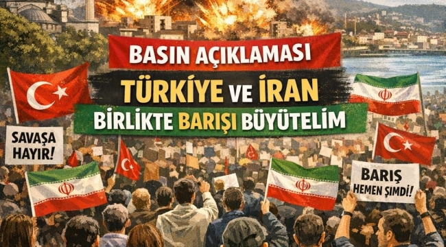 Ünye Çevre Platformu'ndan Basın Açıklaması Davet: "Savaşa Hayır, Barış Hemen Şimdi!"