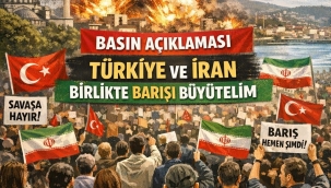 Ünye Çevre Platformu'ndan Basın Açıklaması Davet: "Savaşa Hayır, Barış Hemen Şimdi!"