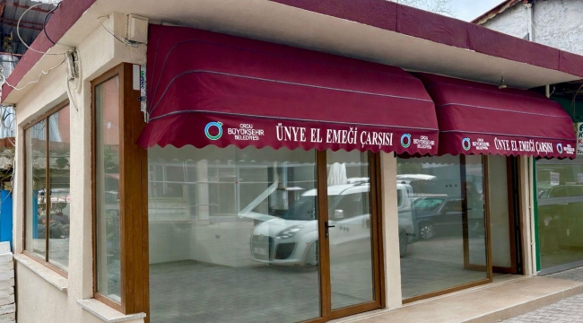 Ünye El Emeği Çarşısı Yenilendi