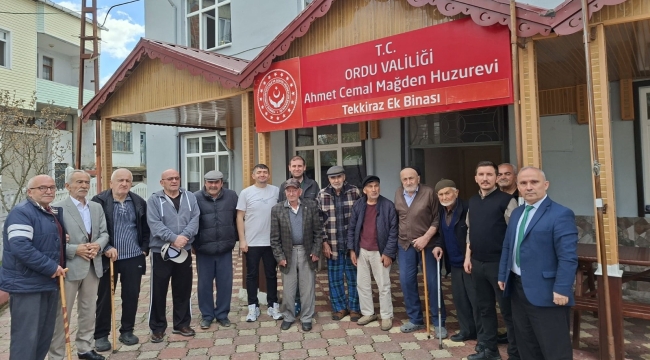 Ünye İlçe Sağlık'tan Yaşlılar Haftası'nda Huzurevi'ne Ziyaret