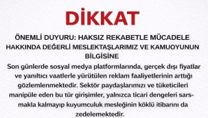 Ünye Kuyumcular Derneği, Gerçek Dışı Vaatler ile Yanıltıcı Reklamlara "Dur!" Dedi