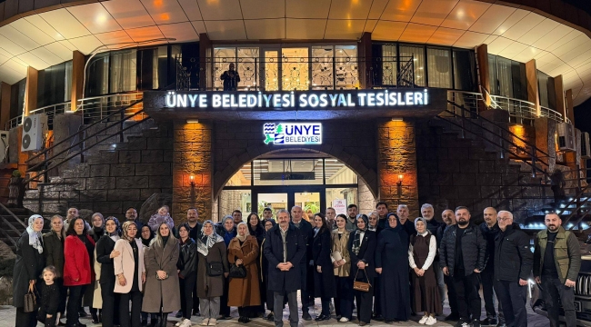 Ünye Madeni Eşya Esnaf ve Sanatkârlar Odası'ndan Aile İftarı