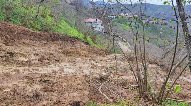 Ünye'nin Heyelanla Sınavı Devam Ediyor: Bu Kez Adres Taflancık