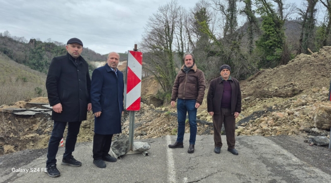 ÜSTP Dönem Sözcüsü Sobi, "Yolun Acilen Ulaşıma Açılması Önemli"