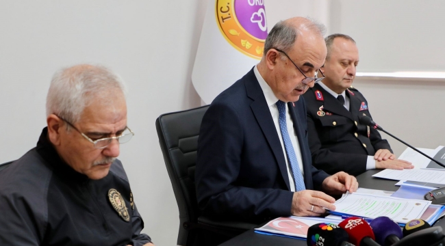 Vali Erol, "Olayları Aydınlatma Oranımız %100'e Ulaştı"