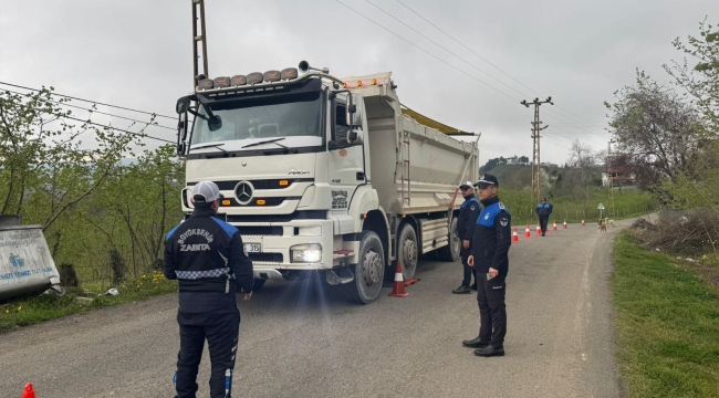 Ağır Tonajlı Araçlara Yönelik Denetimler Artırıldı