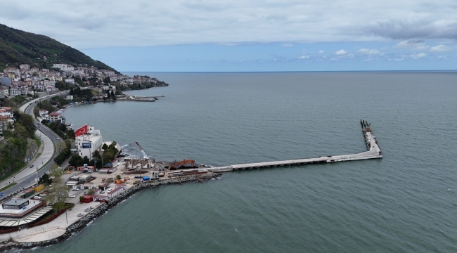 Altınordu Atatürk Rıhtımı Adım Adım İlerliyor