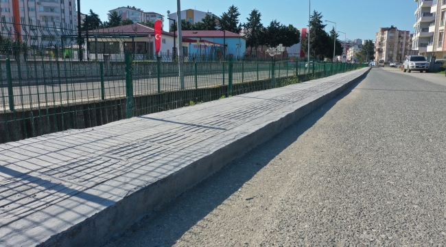 Altınordu ve Perşembe'ye Yeni Kaldırımlar