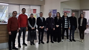 Başkan Genç'ten İlçe Sağlık Müdürü'ne Ziyaret: Toplum Sağlığı İçin Güç Birliği