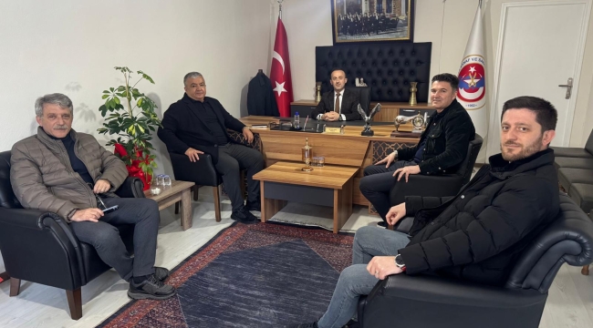 Başkan Uslu'dan, Başkan Genç'e Ziyaret