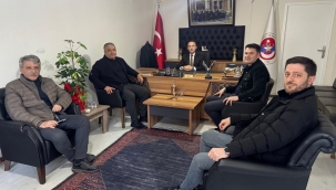 Başkan Uslu'dan, Başkan Genç'e Ziyaret