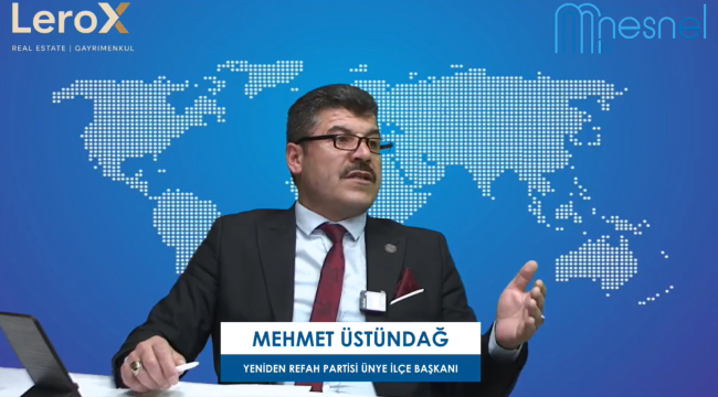 Başkan Üstündağ: "İsrail Laftan Anlamaz, Güçten Anlar!"