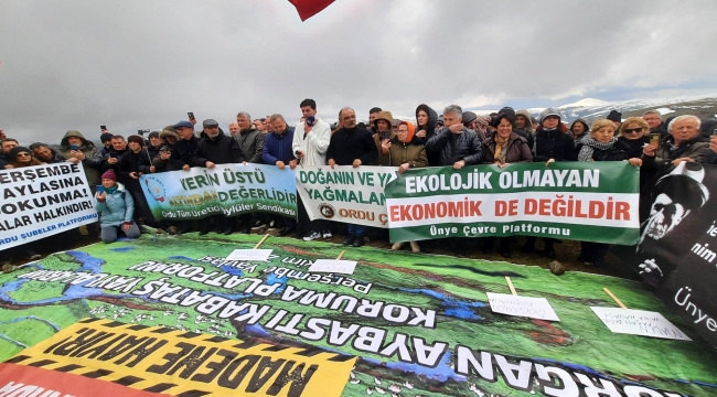 Kar ve Soğuk Maden Direnişine Engel Olamadı!