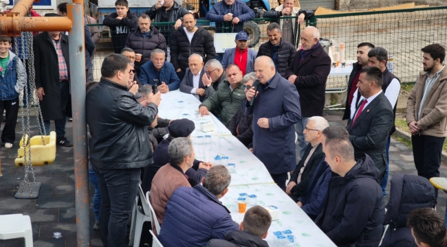 Karşıyaka Mahallesi'nde Doğalgaz Sevinci