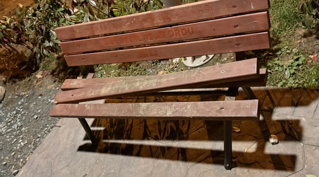 Kent Mobilyalarına Verilen Zararlar Pes Dedirtiyor!