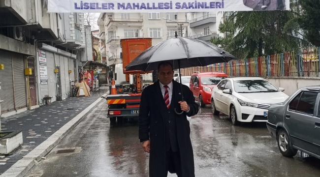 Liseler Mahallesi Sakinlerinden Başkan Tavlı'ya Teşekkür