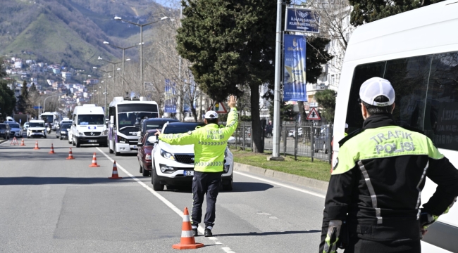 Ordu'da 38 Kazada, 46 Yaralı