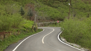 Ordu’da Tamamlanan Yollarda Trafik Güvenliği Artırılıyor