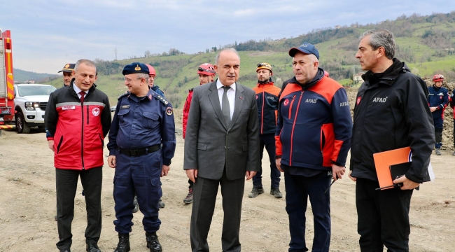 Ordu İl Afet Müdahale Planı Kapsamında Tatbikat Yapıldı