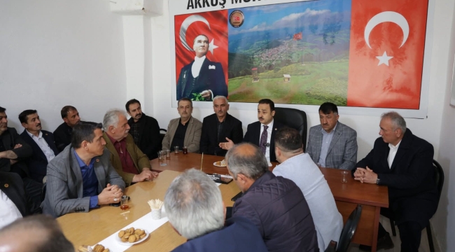 Şanlıtürk'ten Akkuş Ve Kumru'ya Çıkarma!