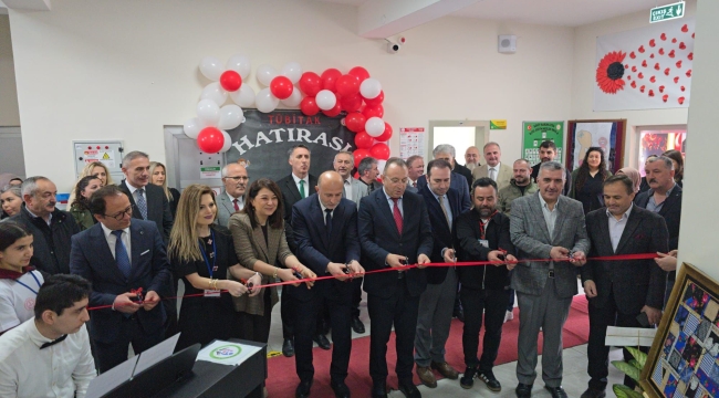 Şehit Harun Ateş Özel Eğitim Meslek Okulu'nda TÜBİTAK Fuarı