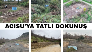 Ünye’de Acısu’ya Tatlı Dokunuş