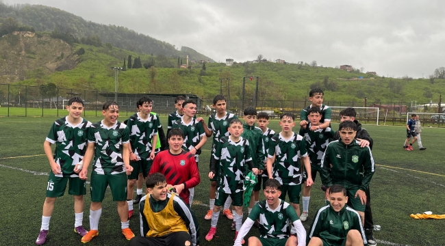 Ünye Gençler Birliği U15'te Yarı Finalde