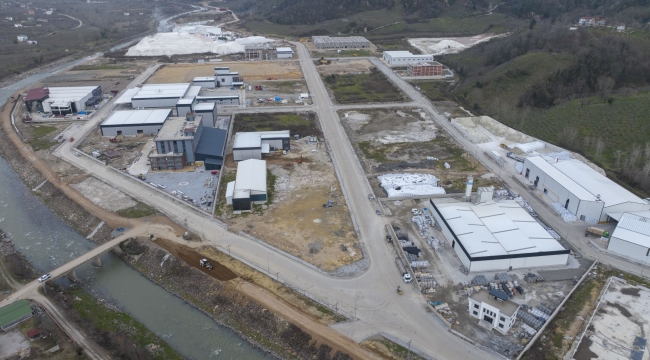 Ünye OSB'de Fabrikalar Yükseliyor, İstihdam Artıyor