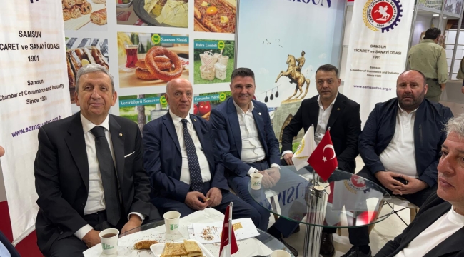 Ünye Ticaret Borsası Heyeti YÖREX'te Bölge Başkanlarıyla Bir Araya Geldi