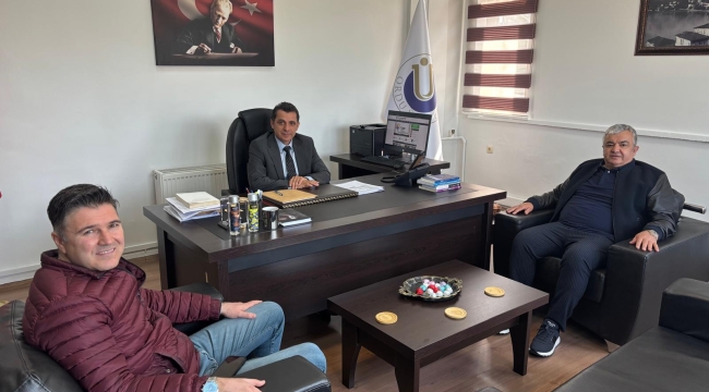 Ünye Ticaret Borsası'ndan Dekan Öztürk ve Başkan Özkan'a Ziyaret