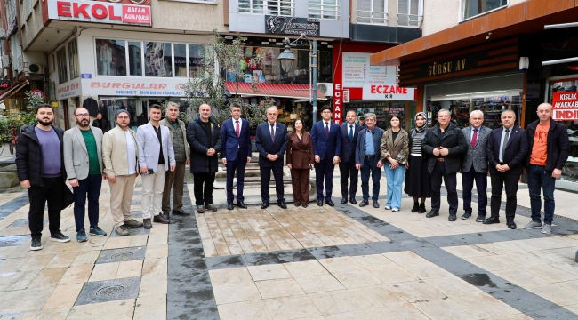 Vali Erol'dan, Fatsa'da Yeni Kurulan Basın Derneklerine İade-i Ziyaret