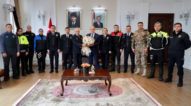 Vali Erol, Emniyet Teşkilatı Mensuplarının Gününü Kutladı