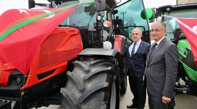 Vali Erol, ORKÖY Projesi Kapsamında Traktör Dağıtım Programına Katıldı