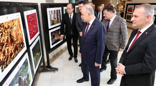 Vali Muammer Erol, "Uluslararası Tarım Orman ve İnsan" Konulu Fotoğraf Yarışması Eserleri Sergisinin Açılış Programına Katıldı.