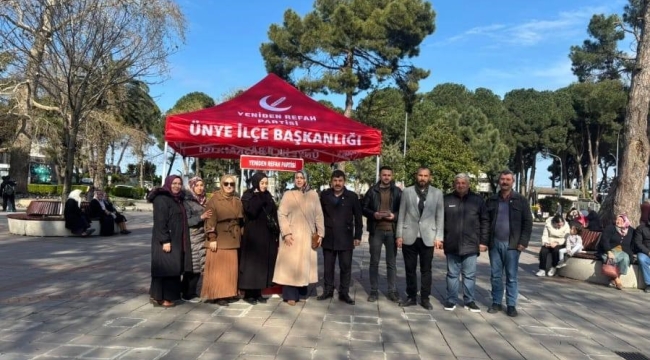 Yeniden Refah Ünye, Madene Karşı Fındık İçin Sahada