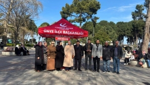 Yeniden Refah Ünye, Madene Karşı Fındık İçin Sahada