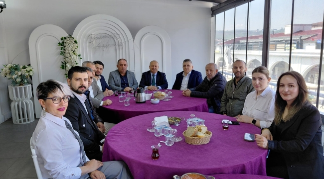 15 Temmuz Meydanı'nda Başkanlarla Esnaf Buluşması
