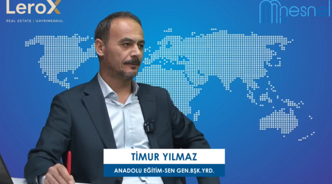 AES Genel Bşk. Yrd. Yılmaz: "Eğitimi Yeniden İnşa Etmeliyiz"