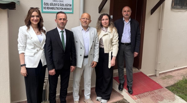 Başkan Genç'ten Özel Gölevi İz Rehabilitasyon Merkezi'ne Ziyaret