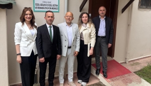 Başkan Genç'ten Özel Gölevi İz Rehabilitasyon Merkezi'ne Ziyaret