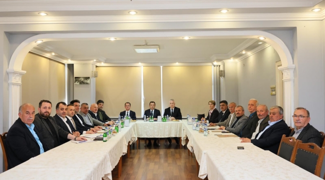 Başkan Özkan, ESOB'da Ünye'nin Taleplerini Sıraladı