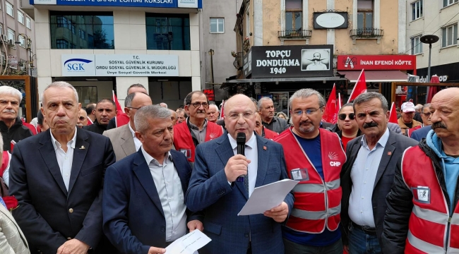CHP Ünye Teşkilatı'ndan "Mutlak Butlan" Kararına Tepki!