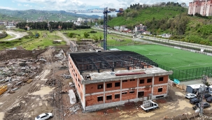 Eskipazar Spor Kompleksinde Çalışmalar Tam Gaz