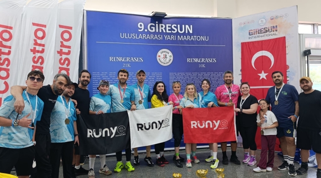 Giresun Maratonu'nda "RUNye Multisports" Rüzgarı: Kürsüye Ambargo Koydular!