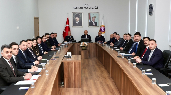 İl Güvenlik ve Koordinasyon Toplantısı Yapıldı