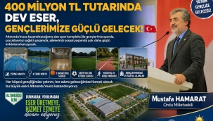Milletvekili Hamarat: "Altınordu'muza Dev Eser, Gençlerimize Güçlü Gelecek!"