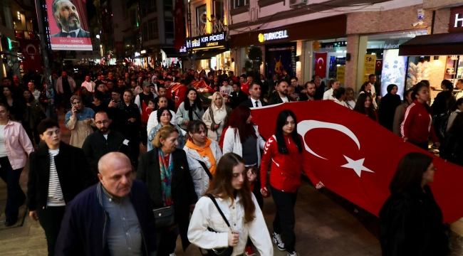Ordu'da Gelenek Bozulmadı: Gençlik Yürüyüşü